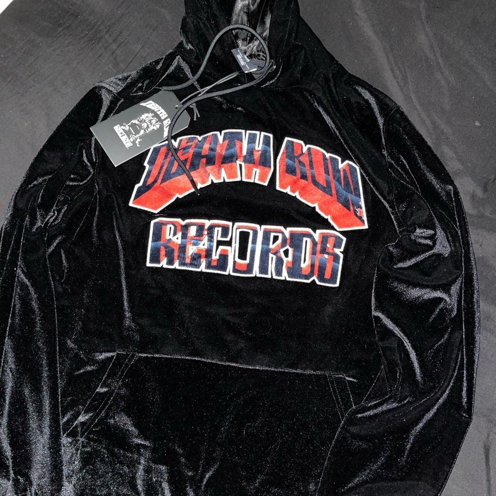 Death Row Records 3D Core Velour Hoodie